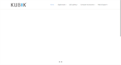 Desktop Screenshot of kubik-digital.com